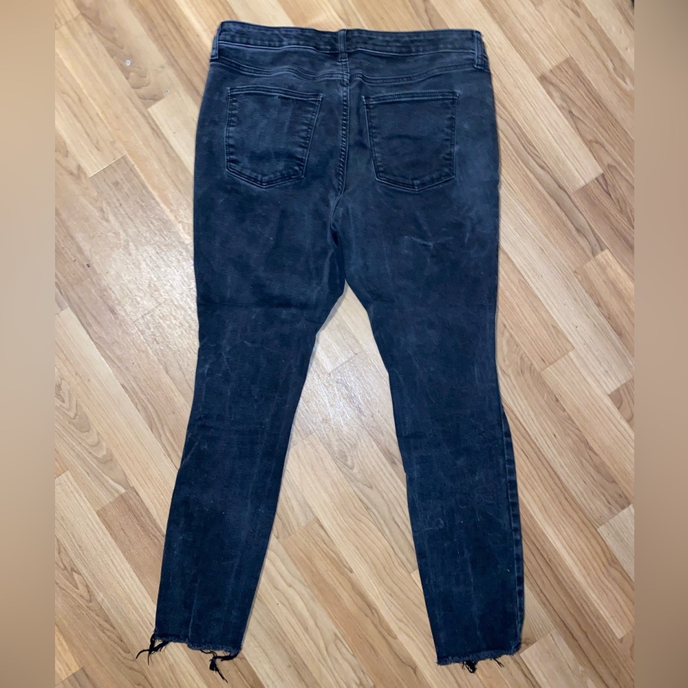 Women’s Black Charcoal Denim Jeans - Picture 7 of 8